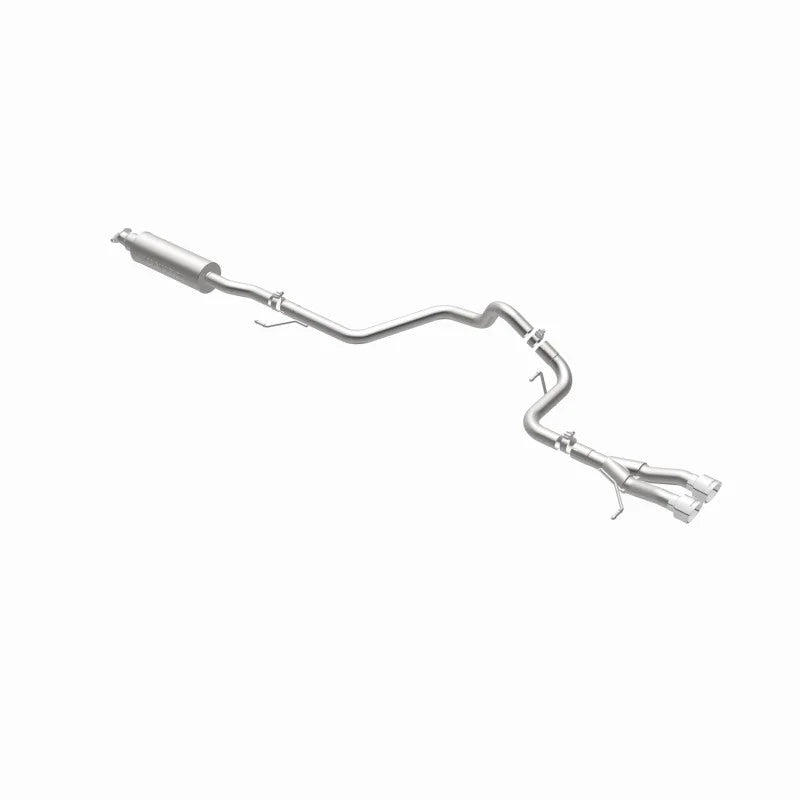 MagnaFlow 13 Hyundai Veloster 1.6L Turbo Dual Center Rear Exit Stainless Cat Back Perf Exhaust - Additional View 9