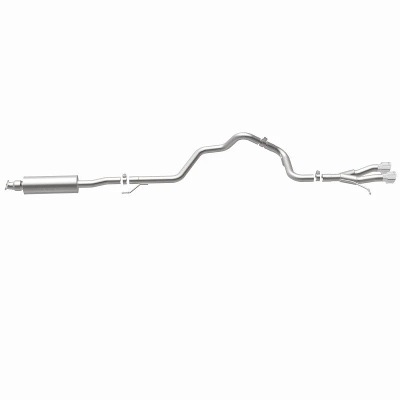 MagnaFlow 13 Hyundai Veloster 1.6L Turbo Dual Center Rear Exit Stainless Cat Back Perf Exhaust - Additional View 11