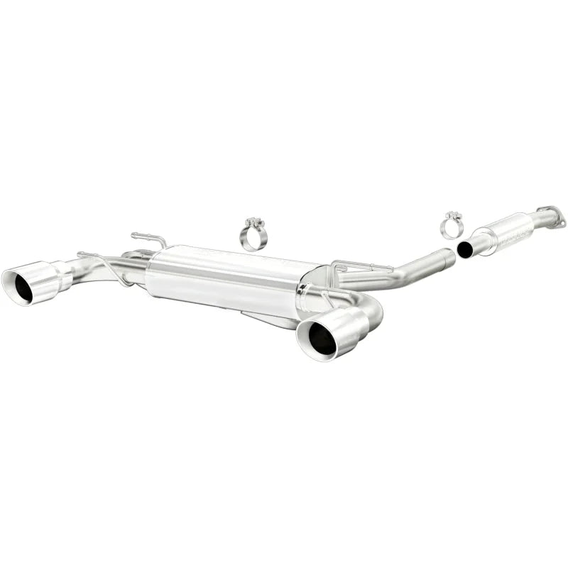 MagnaFlow 13 Scion FR-S / 13 Subaru BRZ Dual Split Rear Exit Stainless Cat Back Performance Exhaust - Main Product View