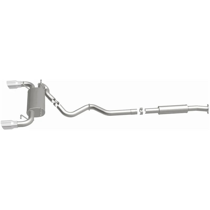 MagnaFlow 13 Scion FR-S / 13 Subaru BRZ Dual Split Rear Exit Stainless Cat Back Performance Exhaust - Additional View 8
