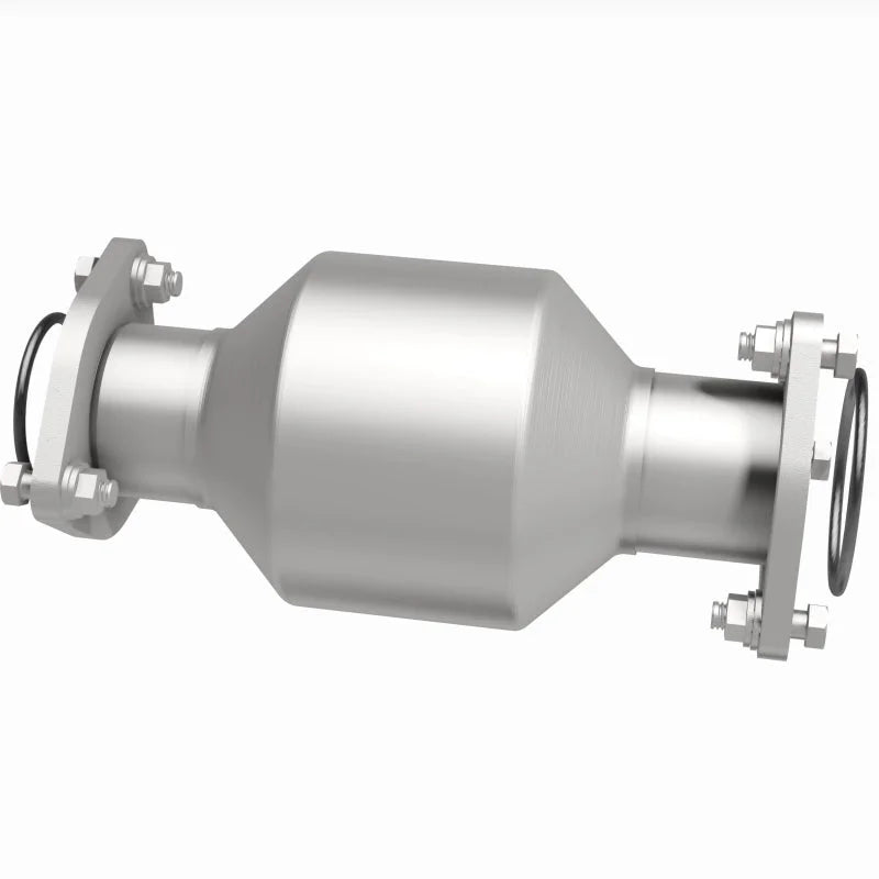 MagnaFlow 14-15 Honda Accord 2.4L Direct Fit CARB Compliant Catalytic Converter - Side View