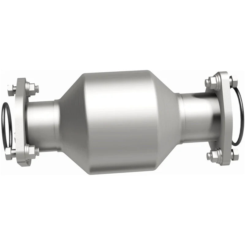MagnaFlow 14-15 Honda Accord 2.4L Direct Fit CARB Compliant Catalytic Converter - Installation View