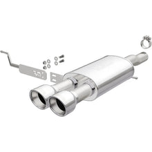 Load image into Gallery viewer, MagnaFlow 14-17 Mini Cooper L4 2.0L (Hatch Excl. 4-Door) 2.5in Pipe Dual-Tip Axle-Back Exhaust - Main Product View