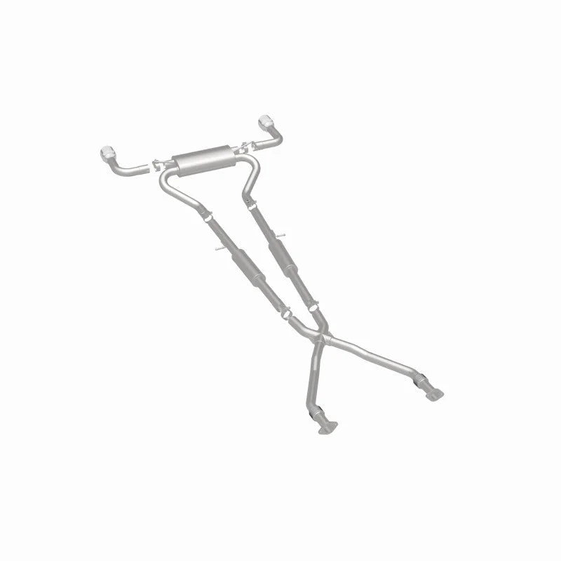 MagnaFlow 14 Infiniti Q50 V6 3.7L Cat-Back Polished Stainless Tips Dual Split Rear Exit Exhaust - Additional View 6