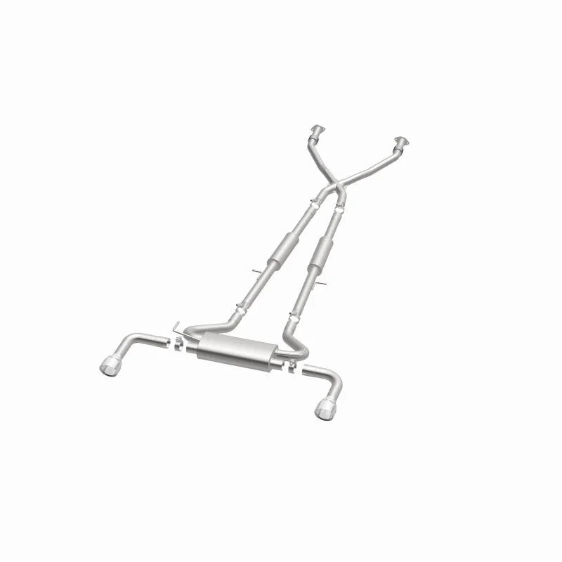 MagnaFlow 14 Infiniti Q50 V6 3.7L Cat-Back Polished Stainless Tips Dual Split Rear Exit Exhaust - Additional View 16