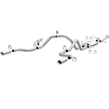 Load image into Gallery viewer, MagnaFlow 14 Toyota Tundra V8 4.6L/5.7L Stainless Cat Back Exhaust Dual Split Rear Exit - Main Product View