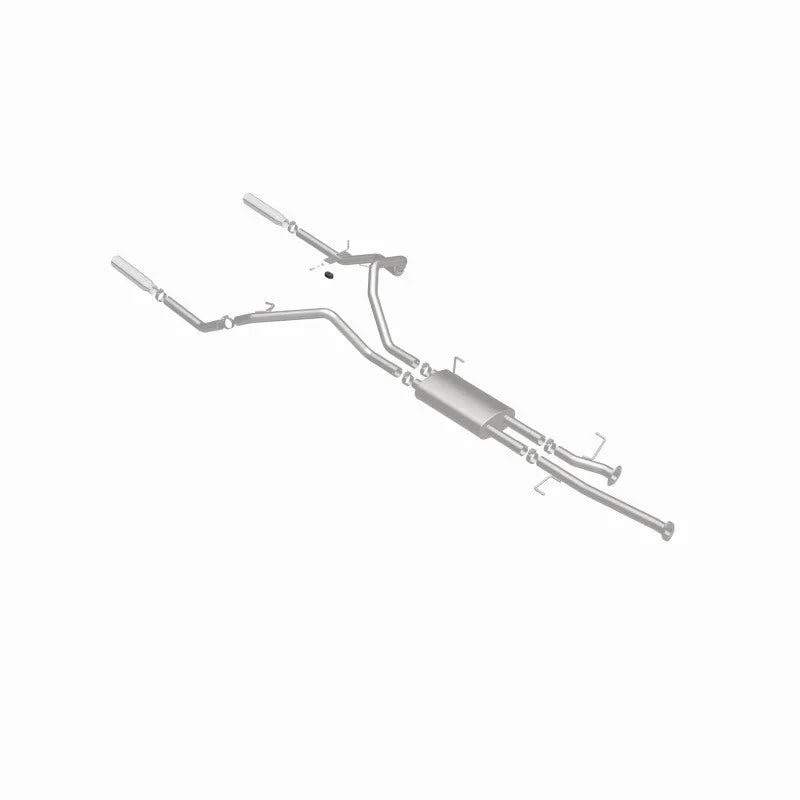 MagnaFlow 14 Toyota Tundra V8 4.6L/5.7L Stainless Cat Back Exhaust Dual Split Rear Exit - Additional View 11