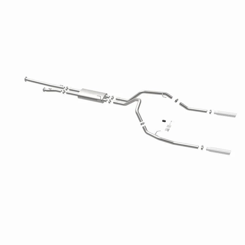 MagnaFlow 14 Toyota Tundra V8 4.6L/5.7L Stainless Cat Back Exhaust Dual Split Rear Exit - Additional View 13
