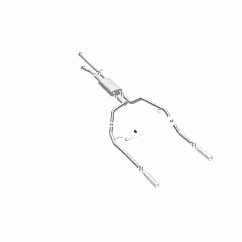 MagnaFlow 14 Toyota Tundra V8 4.6L/5.7L Stainless Cat Back Exhaust Dual Split Rear Exit - Additional View 14