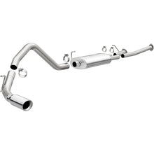 Load image into Gallery viewer, MagnaFlow 14 Toyota Tundra V8 4.6L/5.7L Stainless Cat Back Exhaust Side Rear Exit - Side View