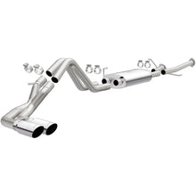 Load image into Gallery viewer, MagnaFlow 14 Toyota Tundra V8 4.6L/5.7L Stainless C/b Exhaust Dual same side pass. rear tire - Main Product View