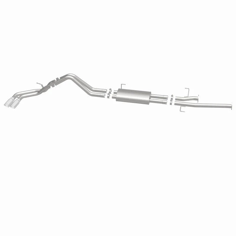 MagnaFlow 14 Toyota Tundra V8 4.6L/5.7L Stainless C/b Exhaust Dual same side pass. rear tire - Additional View 5
