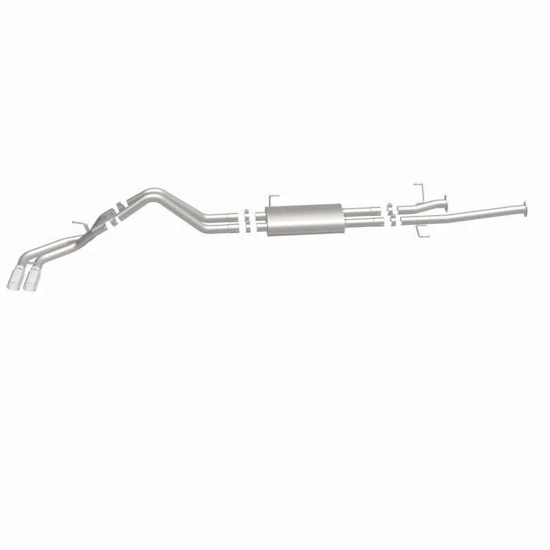 MagnaFlow 14 Toyota Tundra V8 4.6L/5.7L Stainless C/b Exhaust Dual same side pass. rear tire - Additional View 15