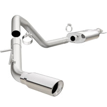 Load image into Gallery viewer, MagnaFlow 15-16 Ford Expedition V6 3.5L Cat-Back, SS, 4in Tip Single Psgr Side Exit - Side View