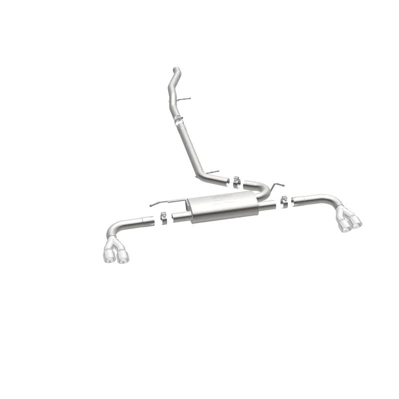 MagnaFlow 15-17 GMC Terrain V6 3.6L 409SS Cat-Back Exhaust Quad Split Rear with 3in Polished Tips - Additional View 5