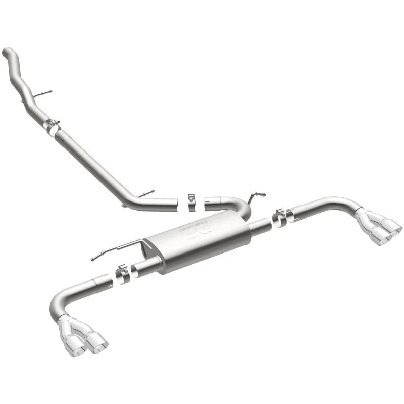 MagnaFlow 15-17 GMC Terrain V6 3.6L 409SS Cat-Back Exhaust Quad Split Rear with 3in Polished Tips - Additional View 15