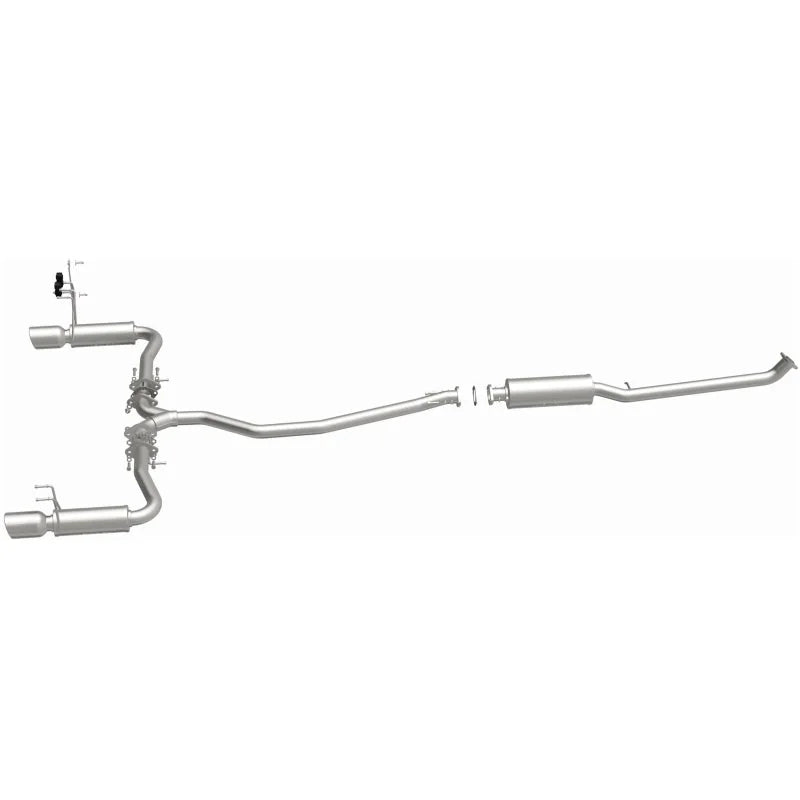 MagnaFlow 16-18 Honda Civic L4 2.0L Street Series Cat-Back Exhaust w/ Polished Tips - Additional View 7