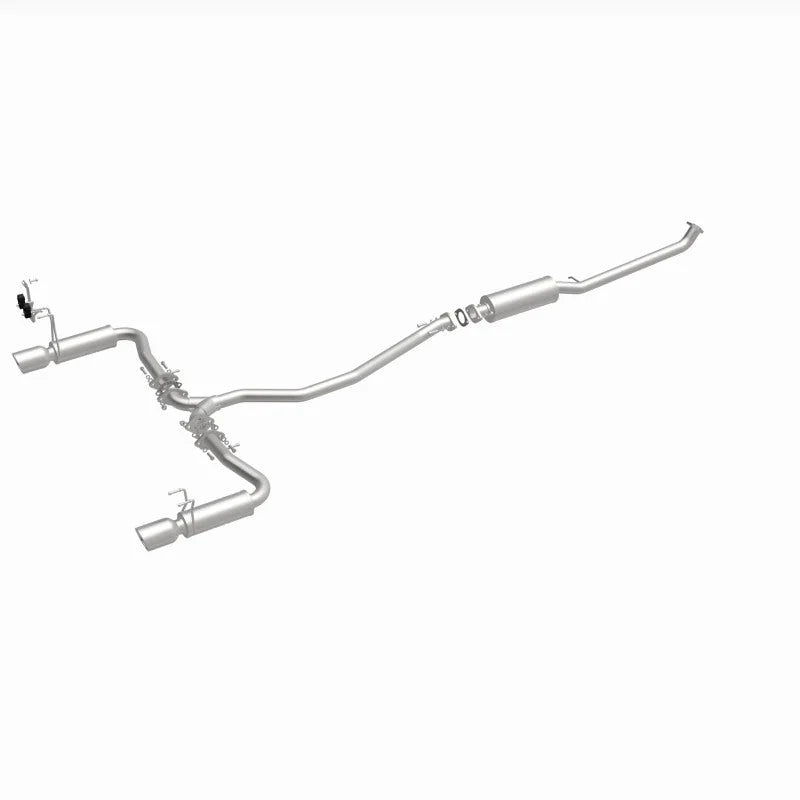 MagnaFlow 16-18 Honda Civic L4 2.0L Street Series Cat-Back Exhaust w/ Polished Tips - Additional View 10