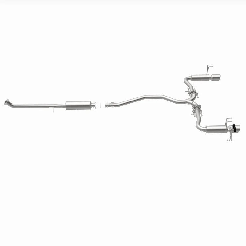 MagnaFlow 16-18 Honda Civic L4 2.0L Street Series Cat-Back Exhaust w/ Polished Tips - Additional View 13