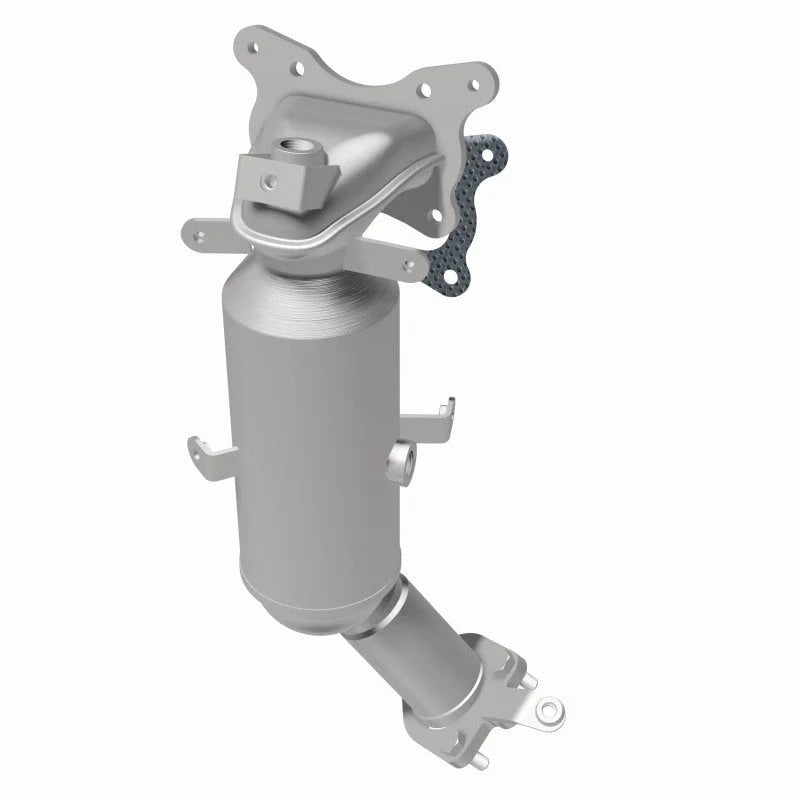 MagnaFlow 16-20 Honda Civic L4 2.0L OEM Underbody Single Direct-Fit Catalytic Converter - Back View