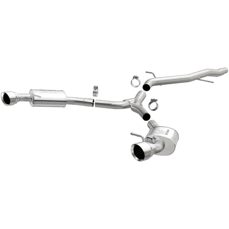 MagnaFlow 18-19 Audi A5 Dual Exit Polished Stainless CatBack Exhaust - 3in Main Piping Diameter - Main Product View