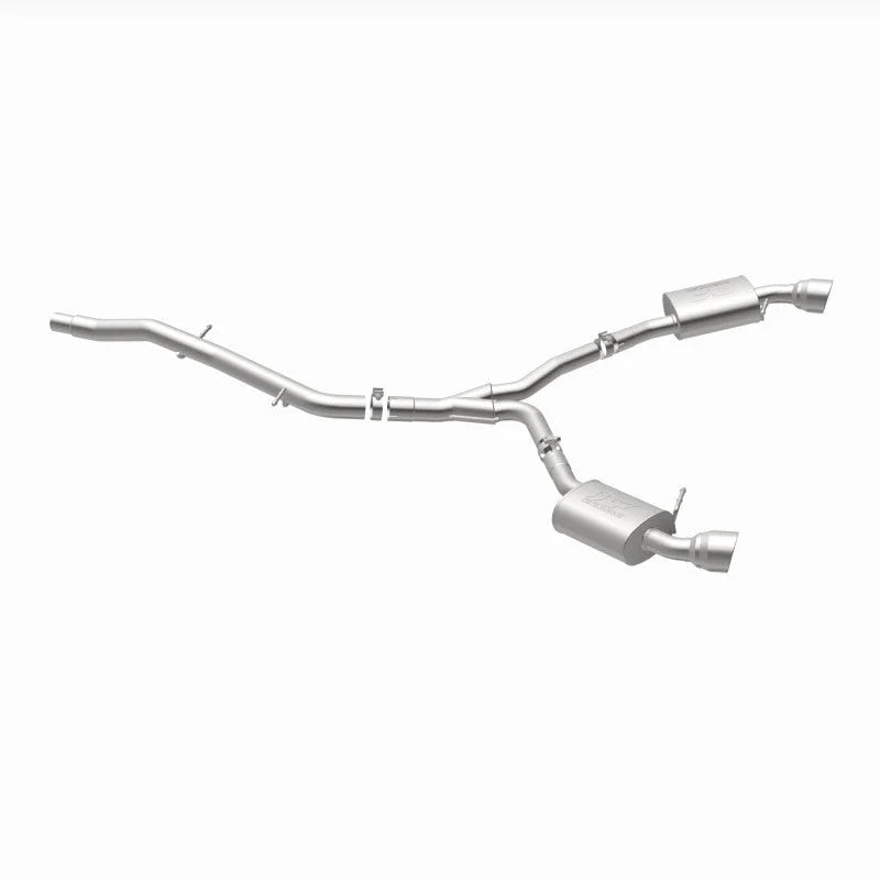 MagnaFlow 18-19 Audi A5 Dual Exit Polished Stainless CatBack Exhaust - 3in Main Piping Diameter - Additional View 15