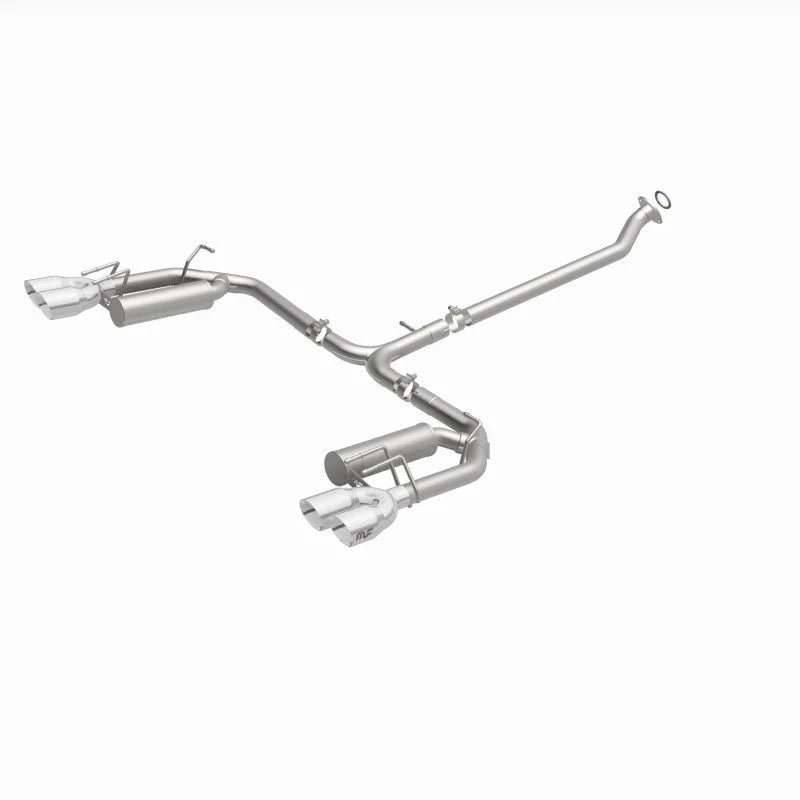 MagnaFlow 18-19 Toyota Camry XSE 2.5L (FWD) Street Series Cat-Back Exhaust w/4in Polished Quad Tips - Additional View 5
