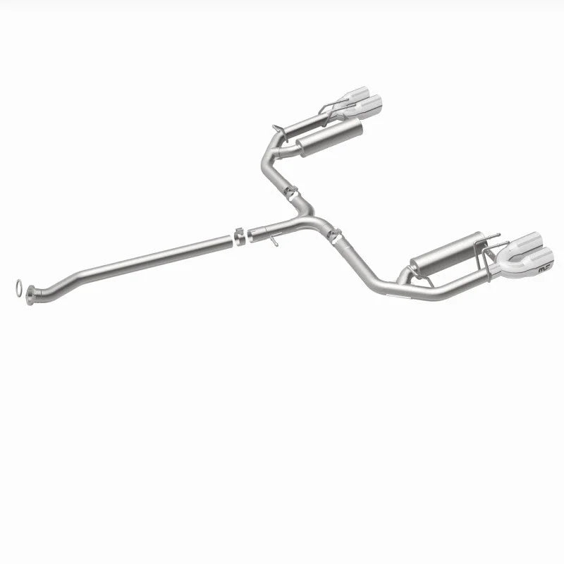 MagnaFlow 18-19 Toyota Camry XSE 2.5L (FWD) Street Series Cat-Back Exhaust w/4in Polished Quad Tips - Additional View 7