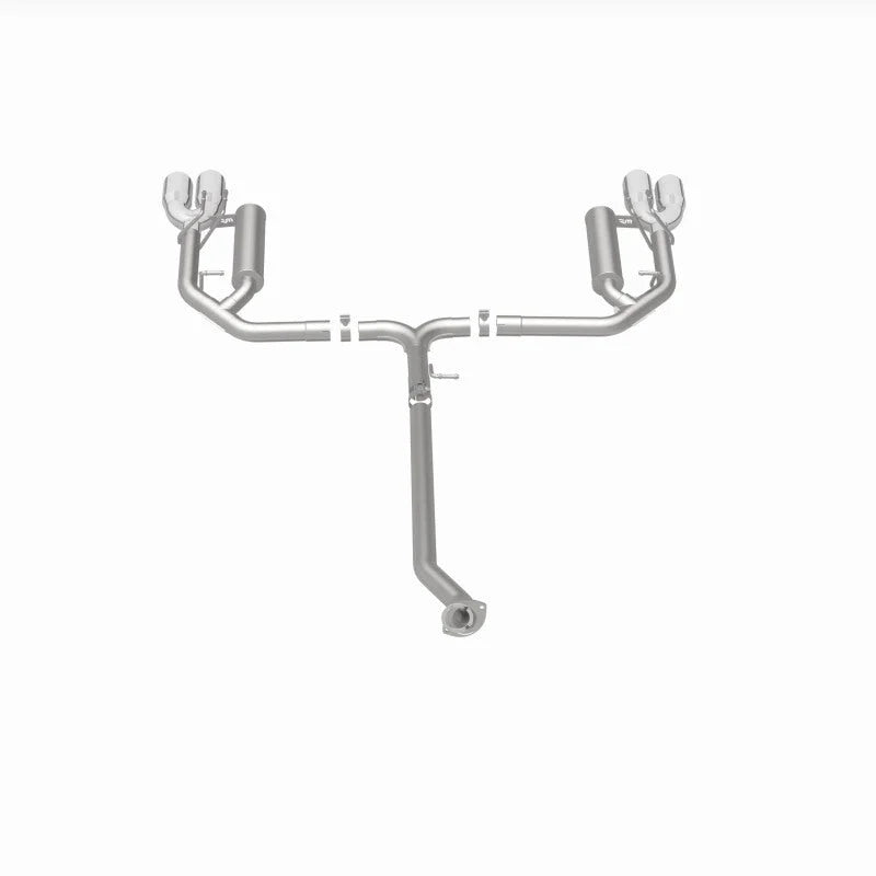 MagnaFlow 18-19 Toyota Camry XSE 2.5L (FWD) Street Series Cat-Back Exhaust w/4in Polished Quad Tips - Additional View 10