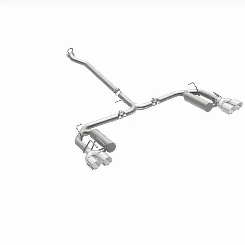MagnaFlow 18-19 Toyota Camry XSE 2.5L (FWD) Street Series Cat-Back Exhaust w/4in Polished Quad Tips - Additional View 11