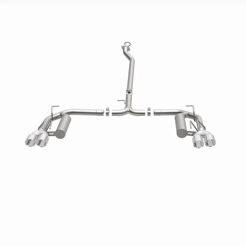MagnaFlow 18-19 Toyota Camry XSE 2.5L (FWD) Street Series Cat-Back Exhaust w/4in Polished Quad Tips - Additional View 13