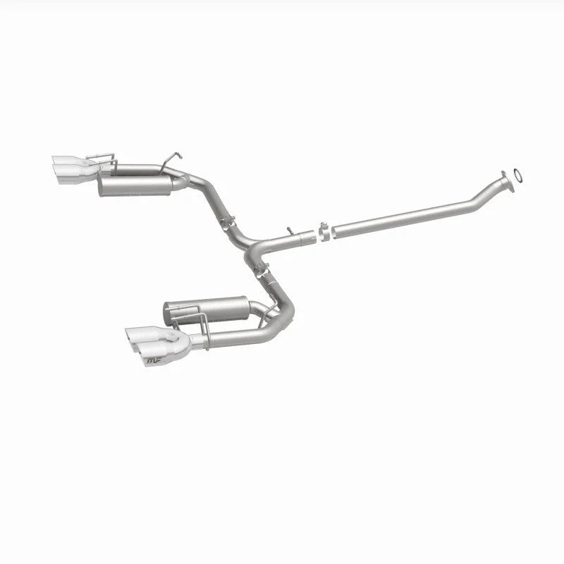 MagnaFlow 18-19 Toyota Camry XSE 2.5L (FWD) Street Series Cat-Back Exhaust w/4in Polished Quad Tips - Additional View 14