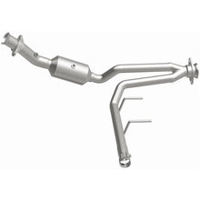 Load image into Gallery viewer, MagnaFlow 18-20 Ford F-150 V6 3.3L Right Underbody Direct-Fit Catalytic Converter - Back View