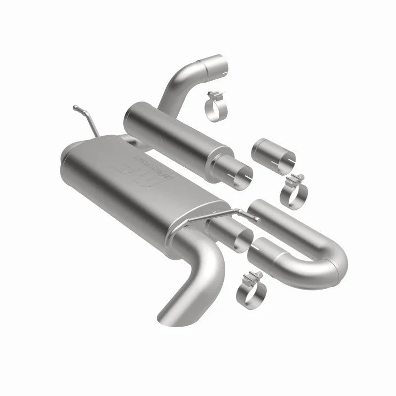 MagnaFlow 18-23 Jeep Wrangler JL 2.0L/3.6L Overland Series Axle-Back Exhaust - Additional View 6