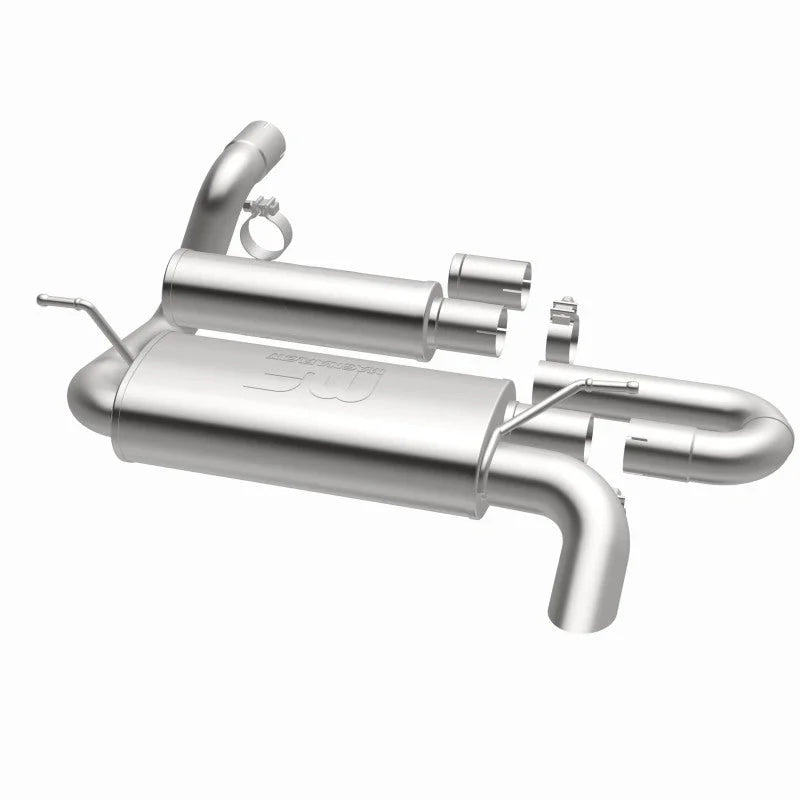 MagnaFlow 18-23 Jeep Wrangler JL 2.0L/3.6L Overland Series Axle-Back Exhaust - Additional View 7