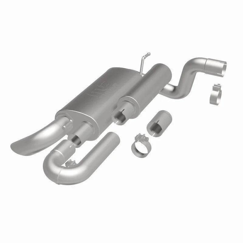 MagnaFlow 18-23 Jeep Wrangler JL 2.0L/3.6L Overland Series Axle-Back Exhaust - Additional View 8