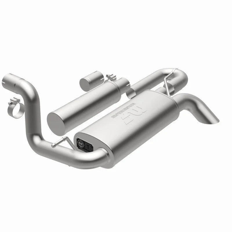 MagnaFlow 18-23 Jeep Wrangler JL 2.0L/3.6L Overland Series Axle-Back Exhaust - Additional View 12