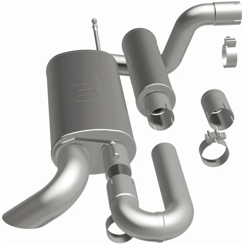 MagnaFlow 18-23 Jeep Wrangler JL 2.0L/3.6L Overland Series Axle-Back Exhaust - Additional View 13