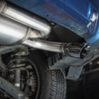 Load image into Gallery viewer, MagnaFlow 18-23 Subaru Crosstrek Overland Series Cat-Back Performance Exhaust System - Back View