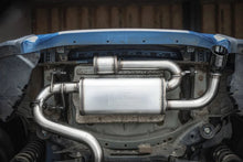 Load image into Gallery viewer, MagnaFlow 18-23 Subaru Crosstrek Overland Series Cat-Back Performance Exhaust System - Installation View