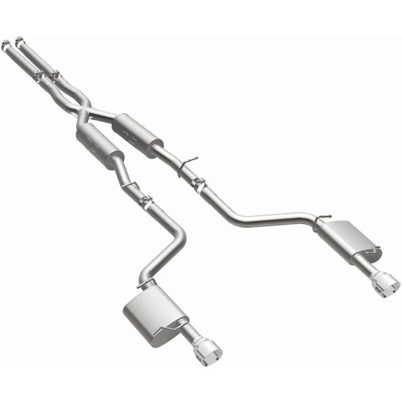 MagnaFlow 19-20 Dodge Charger GT 3.6L V6 Dual Exit Polished Tip Street Series Cat-Back Exhaust - Additional View 12