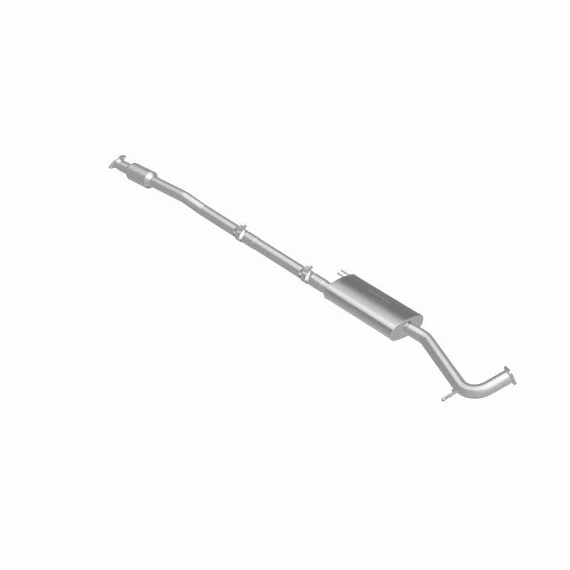 MagnaFlow 19-20 Hyundai Santa Fe L4 2.4L OEM Underbody Single Direct-Fit Catalytic Converter - Side View