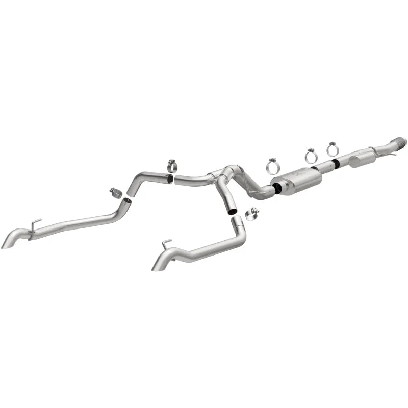 MagnaFlow 19-23 Chevy Silverado 1500 19-23 GMC Sierra 1500 Overland Cat-Back Exhaust - Main Product View