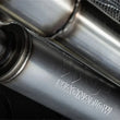 Load image into Gallery viewer, MagnaFlow 19-23 Chevy Silverado 1500 19-23 GMC Sierra 1500 Overland Cat-Back Exhaust - Back View