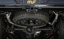 Load image into Gallery viewer, MagnaFlow 19-23 Chevy Silverado 1500 19-23 GMC Sierra 1500 Overland Cat-Back Exhaust - Installation View