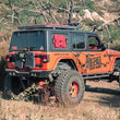 Load image into Gallery viewer, MagnaFlow 19+ Jeep Wrangler JL Overland Series Cat-Back Performance Exhaust System - Installation View