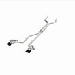 Load image into Gallery viewer, MagnaFlow 20-21 Ford Explorer 3.0L V6 Dual Exit Quad Black Chrome Tip Street Series Cat-Back Exhaust - Additional View 6