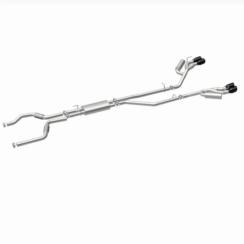 MagnaFlow 20-21 Ford Explorer 3.0L V6 Dual Exit Quad Black Chrome Tip Street Series Cat-Back Exhaust - Additional View 9