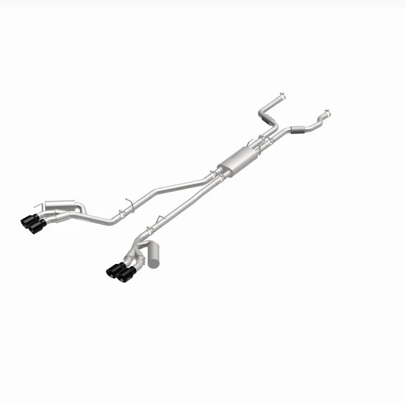 MagnaFlow 20-21 Ford Explorer 3.0L V6 Dual Exit Quad Black Chrome Tip Street Series Cat-Back Exhaust - Additional View 12