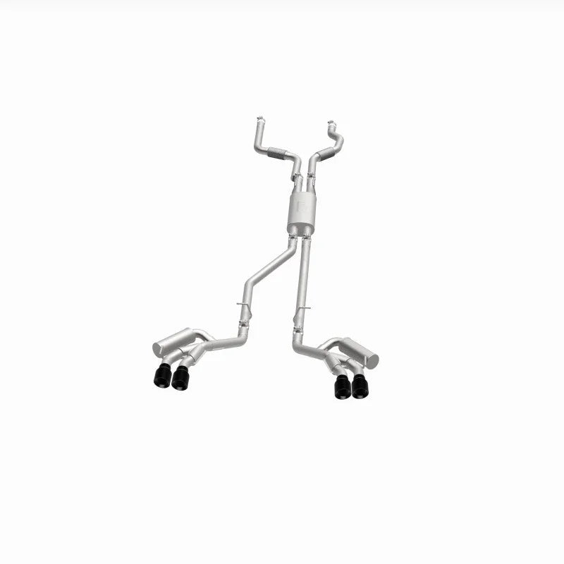 MagnaFlow 20-21 Ford Explorer 3.0L V6 Dual Exit Quad Black Chrome Tip Street Series Cat-Back Exhaust - Additional View 14